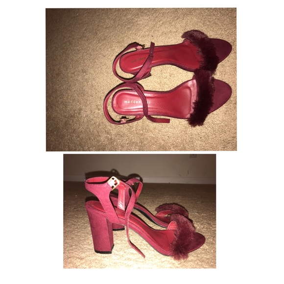 Madden Girl Shoes - MADDEN GIRL FURRY HIGHHEELS